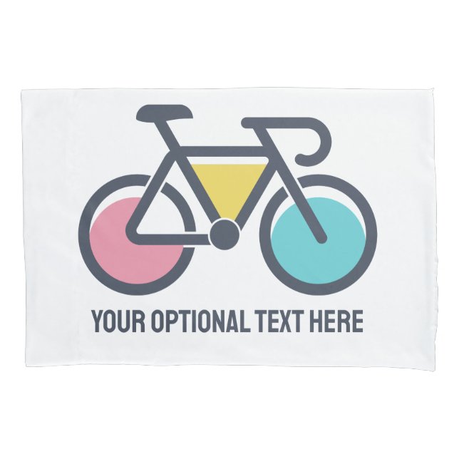 Benutzerdefiniertes TextCycling Kissenbezug (Vorderseite)