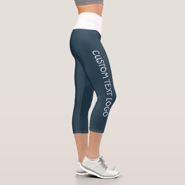 BENUTZERDEFINIERTES TEXTLOGO CAPRI LEGGINGS (Rechts)