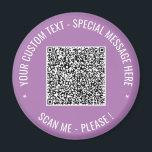 Benutzerdefiniertes Textmagazin für Ihren QR-Code Magnet<br><div class="desc">Wählen Sie Farben und Schriftart - Magnet mit Ihren speziellen QR-Code-Info und Personalisierten benutzerdefinierten Text-Magnete Geschenk - Hinzufügen Sie Ihren QR-Code - Bild oder Logo - Foto / Text - Name oder andere Informationen / Nachricht - Neu vergrössern und verschieben oder entfernen / Elemente hinzufügen - Bild / Text mit...</div>