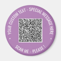 Benutzerdefiniertes Textmagazin für Ihren QR-Code