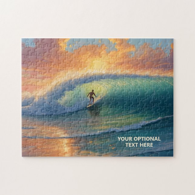 Benutzerdefiniertes Textsurfen (Horizontal)