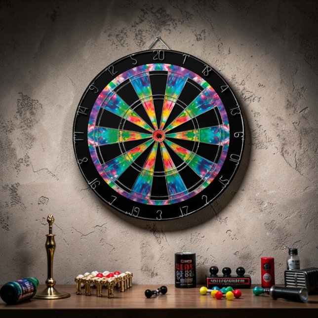 Benutzerdefiniertes Tie-Dye-Spiel Dartscheibe (Von Creator hochgeladen)