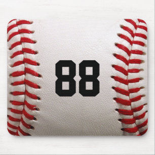 Benutzerdefiniertes Trikotnummer-Baseballspieler-D Mousepad