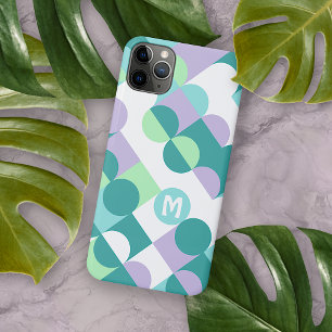 Benutzerdefiniertes Türkis-Blau-Mintgrün-Retro-Art iPhone 16 Pro Max Hülle