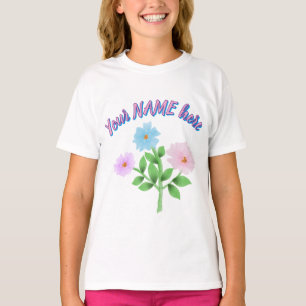 Benutzerdefiniertes und personalisiertes Wasserfar T-Shirt