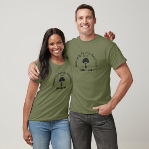Benutzerdefiniertes Unisex-Familientreffen Fatigue T-Shirt