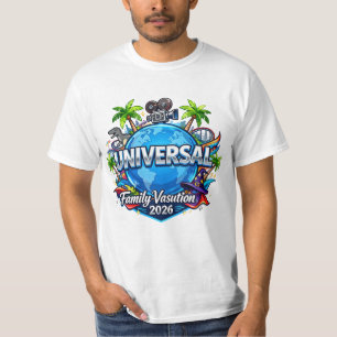 Benutzerdefiniertes Universal Florida Familienurla T-Shirt