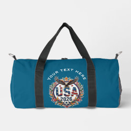 Benutzerdefiniertes USA National Soccer Team Bald Duffle Bag