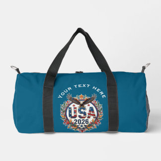 Benutzerdefiniertes USA National Soccer Team Bald  Duffle Bag