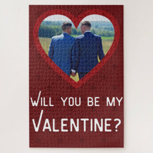 Benutzerdefiniertes Valentinstag-Jigsaw-Puzzle mit