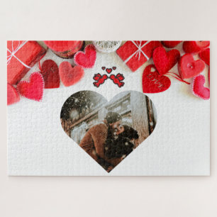 Benutzerdefiniertes Valentinstag-Jigsaw-Puzzle mit
