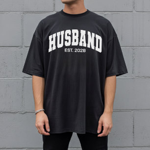 Benutzerdefiniertes Varsity-Hochzeitshemd für Brau T-Shirt