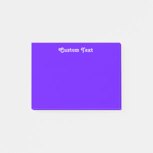 Benutzerdefiniertes Violett/Indiz Post-it Klebezettel
