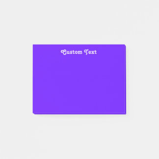 Benutzerdefiniertes Violett/Indiz Post-it Klebezettel