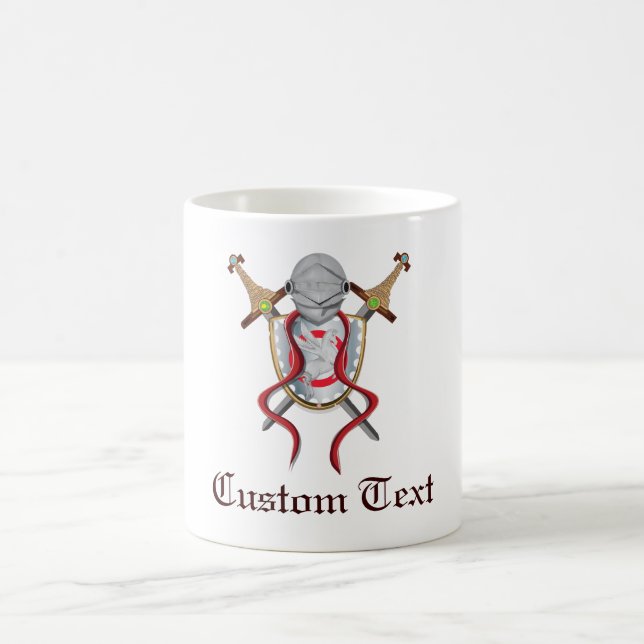 Benutzerdefiniertes Wappen Kaffeetasse (Mittel)