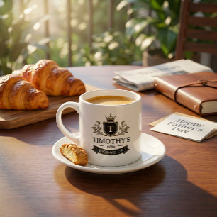 Benutzerdefiniertes Wappen Kleiner Aufmunterer Lus Espressotasse