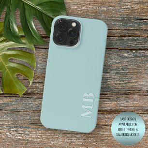 Benutzerdefiniertes weiches Licht-Seegras-Glas-Grü iPhone 16 Pro Max Hülle