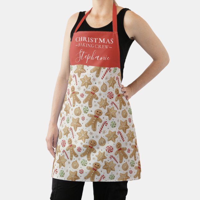 Benutzerdefiniertes Weihnachtsplätzchen Lebkuchen- Schürze (InSitu)