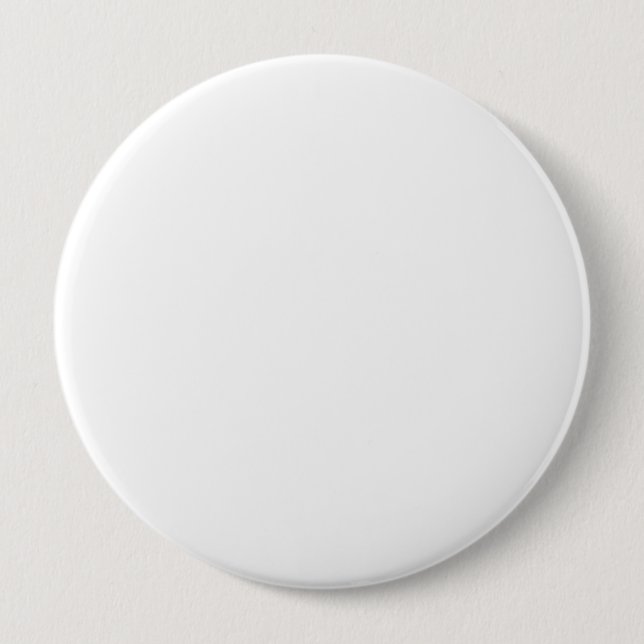 Benutzerdefiniertes weißes einfaches Design Foto o Button (Vorderseite)