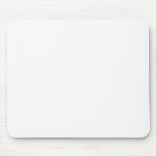 Benutzerdefiniertes weißes einfaches Design Foto o Mousepad