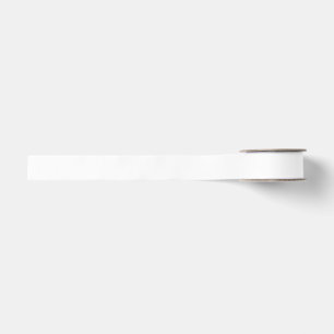 Benutzerdefiniertes weißes einfaches Design Foto o Ripsband