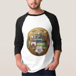 Benutzerdefiniertes Weltmeisterschaft-Familien-Shi T-Shirt