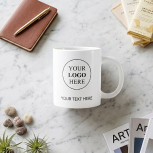 Benutzerdefiniertes Werbelogo – Keine Mindestbeste Jumbo-Tasse