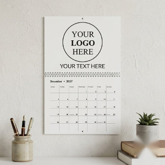 Benutzerdefiniertes Werbelogo - Keine Mindestbeste Kalender