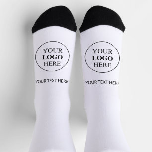 Benutzerdefiniertes Werbelogo - Keine Mindestbeste Socken
