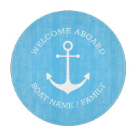 Benutzerdefiniertes Willkommen an Bord des nautisc