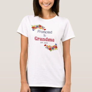 Benutzerdefiniertes Zur Oma Befördert Shirt