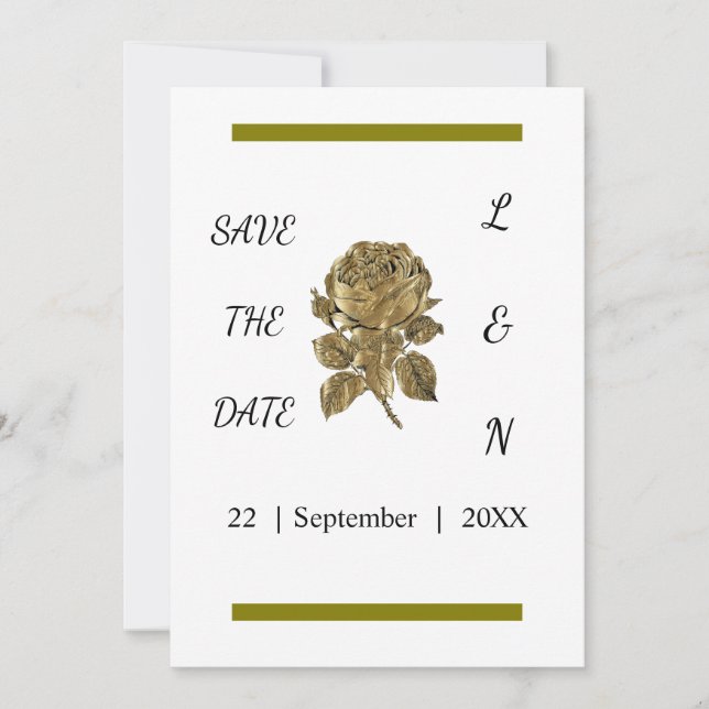 benutzerfreundlich Save the Date (Vorderseite)