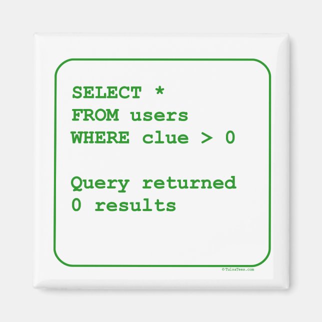 Benutzerfreundliche Benutzer Magnet (Vorne)