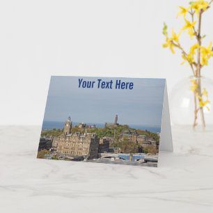 Benutzerfreundliche Edinburgh, Scotland Card Karte