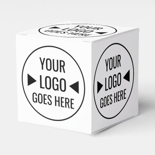Benutzerfreundliches Firmenlogo Geschenkschachtel (Vorderseite)