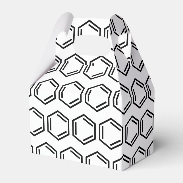 BENZENE RING SYMBOL GESCHENKSCHACHTEL (Vorderseite)