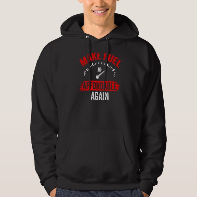 Benzin erschwinglich machen Benzin-Pumppreise Gas Hoodie (Vorderseite)