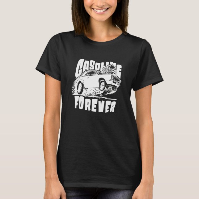 Benzin Forellengas T-Shirts 2 (Vorderseite)