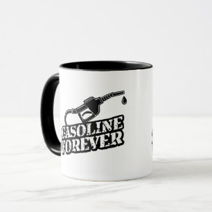 Benzin-Forever - Mechaniker und Autoenthusiast Tasse
