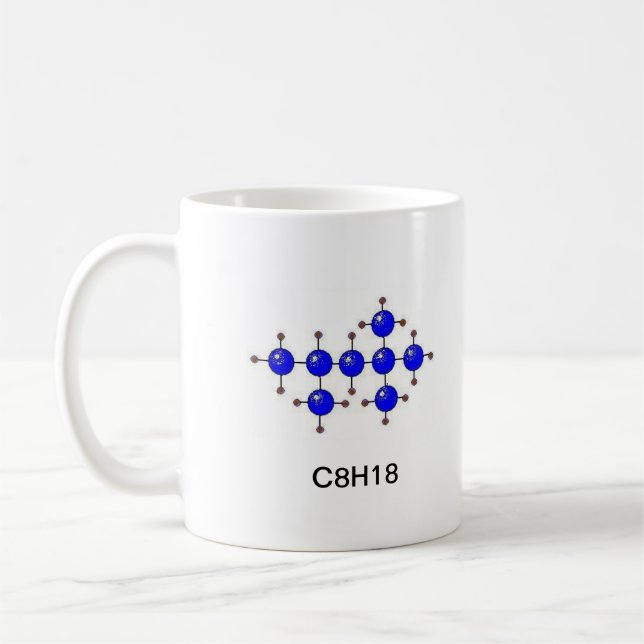 Benzin-Tasse Kaffeetasse (Links)