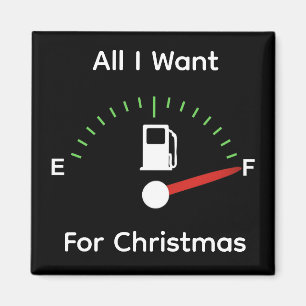 Benzin zu Weihnachten Magnet
