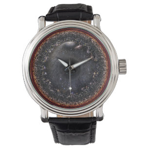 Beobachtbare Universe Logarithmic Illustration Wat Armbanduhr