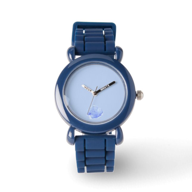 Beobachten Sie Kinder kleine Fisch-Design Armbanduhr (Vorderseite)