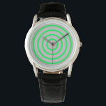 Beobachten Sie mit farbenfrohen Kreismustern Armbanduhr<br><div class="desc">Eine individuell anpassbare Armbanduhr mit farbenfrohen Rundmustern in verschiedenen hellen Farben in Kreisen,  die auf der Vorderseite der Uhr zentriert sind.</div>