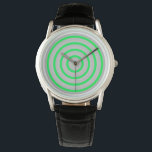 Beobachten Sie mit farbenfrohen Kreismustern Armbanduhr<br><div class="desc">Eine individuell anpassbare Armbanduhr mit farbenfrohen Rundmustern in verschiedenen hellen Farben in Kreisen, die auf der Vorderseite der Uhr zentriert sind.</div>