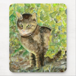 Beobachterkatzenmousepad Mousepad