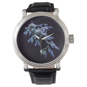 Beobachtung des Blättrigen Seedrachen Armbanduhr