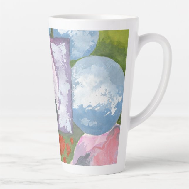 Beobachtung von Folk Art von AnyaC Milchtasse (Rechts)
