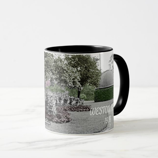 Beobachtungsstelle Weston Park Sheffield England 1 Tasse (VorderseiteRechts)