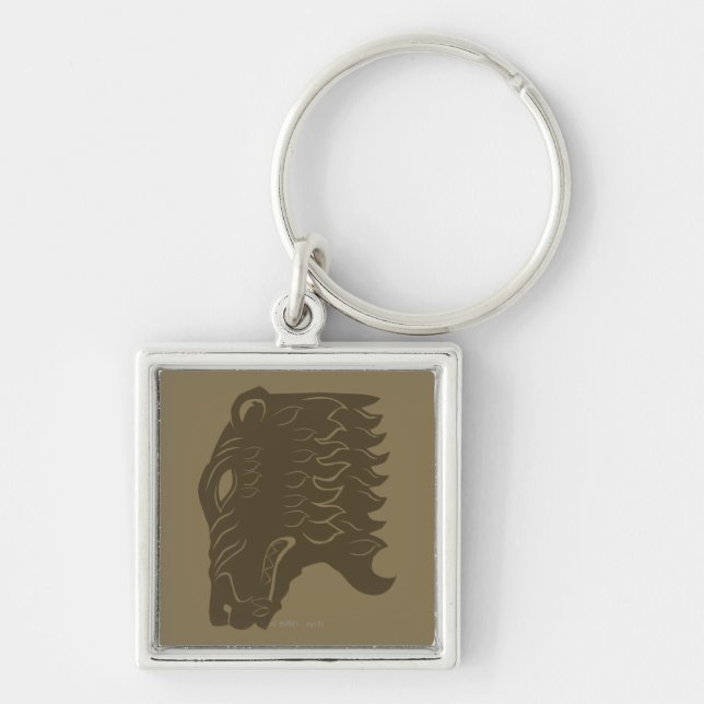 BEORN™ Bärenkopfsymbol Schlüsselanhänger (Vorne)